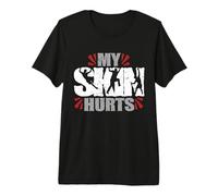 Indoor Rock Climbing My Skin Hurts Premium T-Shirt