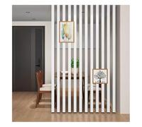 Indoor Room Divider, 61in Easy Install Partition Panel, Stylish Decorative Separator for Home, Modern 6-Panel Design for Living Space, Privacy Screen Solution.