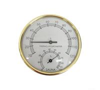 Indoor Sauna Thermometer & Humidity Monitor with Wall Mount, Designed for Accurate Readings in Sauna, Steam Room, and Bathhouse Settings