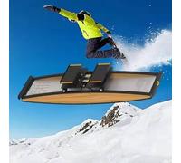 Indoor Simulated Ski Machine, Wind Resistance Waist Training Simulator, Fun Cardio for A Total-Body Workout