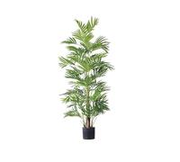 Indoor Simulation Tree Artificial Tree in Pot Leaves Tropical False Leaf Branches for Garden Jungle Party Decor Plants Artificial Tree (158cm)