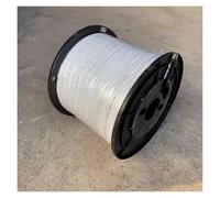 Indoor Singlemode Fiber Optic Drop Cable 1000M with Steel Wires - One Core Two Fiber Lines for Reliable Connectivity