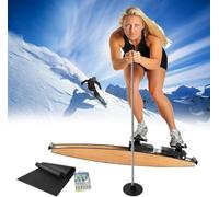 Indoor Ski Trainer, 0-100kg Adjustable Resistance 150kg Max Load