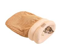 Indoor Sleeping Bag for Cats - Cuddly Grave Bed, Plush Sleeping for Winter, Cuddly Bag for Kittens, Portable Soft Cat Bed for Naps, Rest, Relaxation