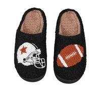 Indoor Slippers For Women Couple Style Fuzzy Home Shoes For Autumn And Winter Comfort Soft Plush Lining Non Slip Sole Warm Footwear And Leisure