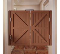 Indoor Solid Wood Revolving Door with Auto-Close Metal Hinges for Saloon or Cafe Entryways