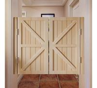 Indoor Solid Wood Revolving Door with Auto-Close Metal Hinges for Saloon or Cafe Entryways