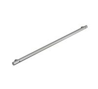 Indoor Stair il - Black Safety Railing with Industrial Galvanized Steel Pipe for Garden Corridor Loft (110CM Silver) - Durable Stylish Secure