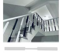 Indoor Stair Railing 95cm Metal Balusters for Steps & Terraces Pack of 10 12 16 20 White il Support for Stairs Modern Design