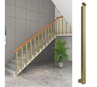 Indoor Stair Railing Balcony Handrail Guardrail for Apartments Metal Support Rod 80cm (31.5in) Perfect for Lofts Porches and StairsSafety & Style Combined