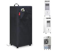 Indoor Swamp Cooler Cover,Evaporative Air Cooler Portable Air Conditioners Cover Fits Fancole,CENSTECH,Feculs,Uthfy,FLOWBREEZE,COOLECH,AEROZY,VAGKRI (14" × 14" × 32")