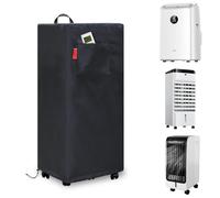 Indoor Swamp Cooler Cover,Evaporative Air Cooler Portable Air Conditioners Cover Fits Fancole,CENSTECH,Feculs,Uthfy,FLOWBREEZE,COOLECH,AEROZY,VAGKRI (15" × 14" × 26")