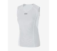 Indoor T-shirt Gore Wear Windstopper Base Layer sleeveless gray white woman - S