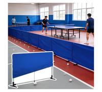 Indoor Table Tennis Barrier, Commercial Ping Pong Surround Shield Divider, Modular Panel System for Gymnasium and Playground, 200x72cm