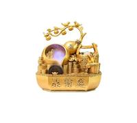 Indoor Tabletop Fountain Tabletop Water Fountain, Spinning Ball Light Fountain for Home Office Decor(Small)