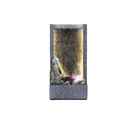 Indoor Tabletop Fountain Waterfall Fountain for Indoors or Outdoors with LED Light Accents for Home and Office Decoration