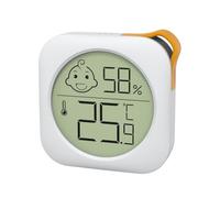 Indoor Temperature Hygrometer High Accuracy Meter Digital Screen ABS Housing for Bedroom Living Room Climate Control High Accuracy Humidity Temperature Monitor