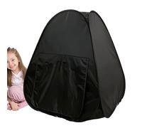 Indoor Tent Foldable - Sensory Corner Playhouse | Black Hideaway Calm-Down Nook for Kids Reading Relaxation Retreat Quiet Space Fort Zone