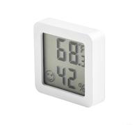 Indoor Thermometer Hygrometer with LCD Display and Temperature Humidity Sensor for Home, Office, Garden, Family Comfort Monitoring