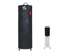 Indoor Tower Fan Cooler Cover, Oscillating Standing Fan and Evaporative Air Cooler Portable Air Conditioners Round Cover Fits Dreo, JRD, MEPTY, Uthfy, Honeywell, BEBEGINE, Slkdrft (17"D × 54"H)