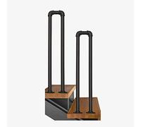 Indoor Transitional Staise Railing with Matte Black Finish U Shaped Picket Design 60cm Metal Handrail for Stairs