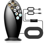 Indoor TV Aerial,560+ Miles Range Digital TV ariels indoor for Smart TV and,Support 4K