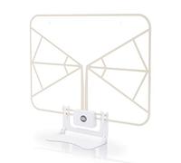 Indoor TV Aerial for Digital Freeview, 2021 SLx 4K HD Paper-Thin Transparent TV Aerial HD TV Antenna with Built In USB Powered Signal Booster