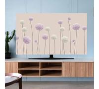 Indoor Tv Cover, Bright Colorful Dust Proof TV Screen Protector, Tv Dust Cover, Indoor Bedroom Living Room Decoration Dust Cover/TV Cover, for 22 to 75 Inches TV/PC Display C7,40-43in