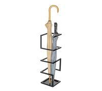 Indoor Umbrella Holder Metal Umbrella Stand for Wet Umbrellas Black Umbrella Stand for Entryway Stylish and Design for Home or Office Space-Saving Umbrella Storage