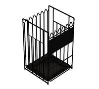 Indoor Umbrella Stand with Drip Tray - Metal Holder for Entryway, Hallway, Home & Office - Ideal for Umbrellas, Canes & Walking Sticks