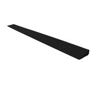 Indoor Uphill Over The Threshold Slope Pad Sweeping Robot Climbing Pad Strip Plastic Door Ramp Step Slope Board Black,3CM