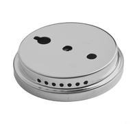 Indoor Use 57mm Aluminum Alloy Hygrometer Featuring Magnetic Back, Precise Scale, and Dual Hanging or Embedded Installation Methods