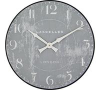INDOOR WALL CLOCK LASCELLES GREY - 36CM