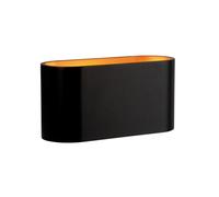 Indoor Wall Light Black-Gold SQUALLA G9 IP20 Aluminum