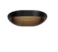 Indoor Wall Light LED 10W Warm Light Black Aluminum Modern Curved Round Wall Lights Up and Down Decoration Bedside Lamp for Hallway Bedroom Living Room Study Office