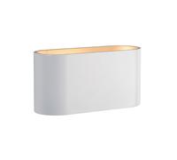 Indoor Wall Light White-Gold SQUALLA G9 IP20 Aluminum