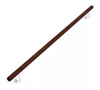 Indoor Walnut Stair il - Anti-Slip Wall-Mounted Railing with Stainless Steel Bracket, Adjustable 1.6-18.4FT, 5FT Length, Perfect for Safety and Style