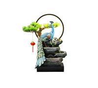 indoor water feature Peacock Flowing Water Ornaments Living Room Office Desktop Fountain Ornaments Circulating Water Features Indoor Decoration water features for the garden