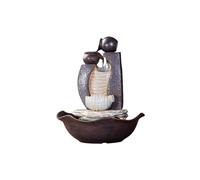 indoor water feature Tabletop Water Fountain Home Décor Soothing Sound Machine with Automatic Pump Ceramic water features for the garden
