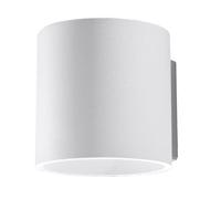 Sollux Lighting Orbis Aluminium White 1 Light Classic Wall Light