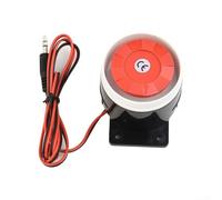 Indoor Wired Alarm Device, 12V DC Powered Siren with Loud 120dB Sound Level