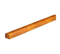 Indoor Wooden Stair Railing Non-Slip Safety Banister for Kids & Seniors Loft il with Stainless Steel Brackets - Secure & Stylish Stair Solutions