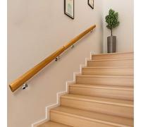 Indoor WoodenRailing30cm to 450cm Adjustable Handrail for Kindergarten Lofts PatiosSafe & StylishSafety Solution (Sizes: 1m 2m 3m 4m)