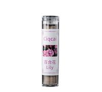Indoor Yoga Fragrance Sticks - 42 Pcs Aromatherapy For Relaxation, Jasmine Sandalwood Scents(Lily)