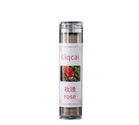 Indoor Yoga Fragrance Sticks - 42 Pcs Aromatherapy For Relaxation, Jasmine Sandalwood Scents(Rose)