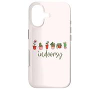 INDOORSY Illustrated Potted Plants Gardening Meme Case for iPhone 17