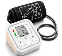 IndoTeam Blood Pressure Monitors Large Cuff Size 22cm to 46cm - Blood Pressure Machine with Cuff for Upper Arm - Heart Rate Hypertension Monitor for Home Use - Blood-Pressure Monitor with LCD Display
