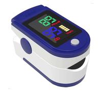 IndoTeam Pulse Oximeter/Blood Oxygen Monitor Finger Saturation with LED Display and Lanyard - Finger Heart Rate Monitor with SpO2 Pulse Oximeter Display - Oxygen Saturation Monitors