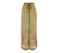 Indra Relaxed Pant - female - Zimmermann - Wide Trousers - Multicolor - L - Trousers L
