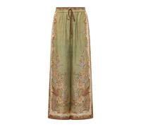 Indra Relaxed Pant - female - Zimmermann - Wide Trousers - Multicolor - S - Trousers S